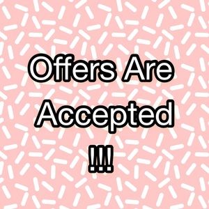 Offers are always welcome 🌸